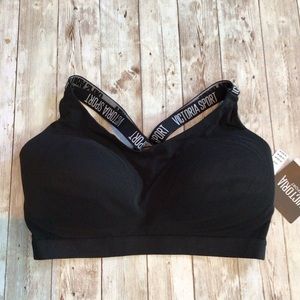 Victoria Secret Sport Bra Black 34C